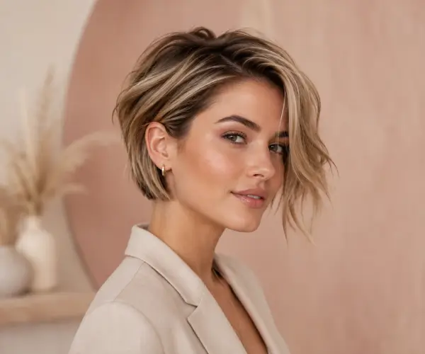 Golden Glow Beauty Portrait